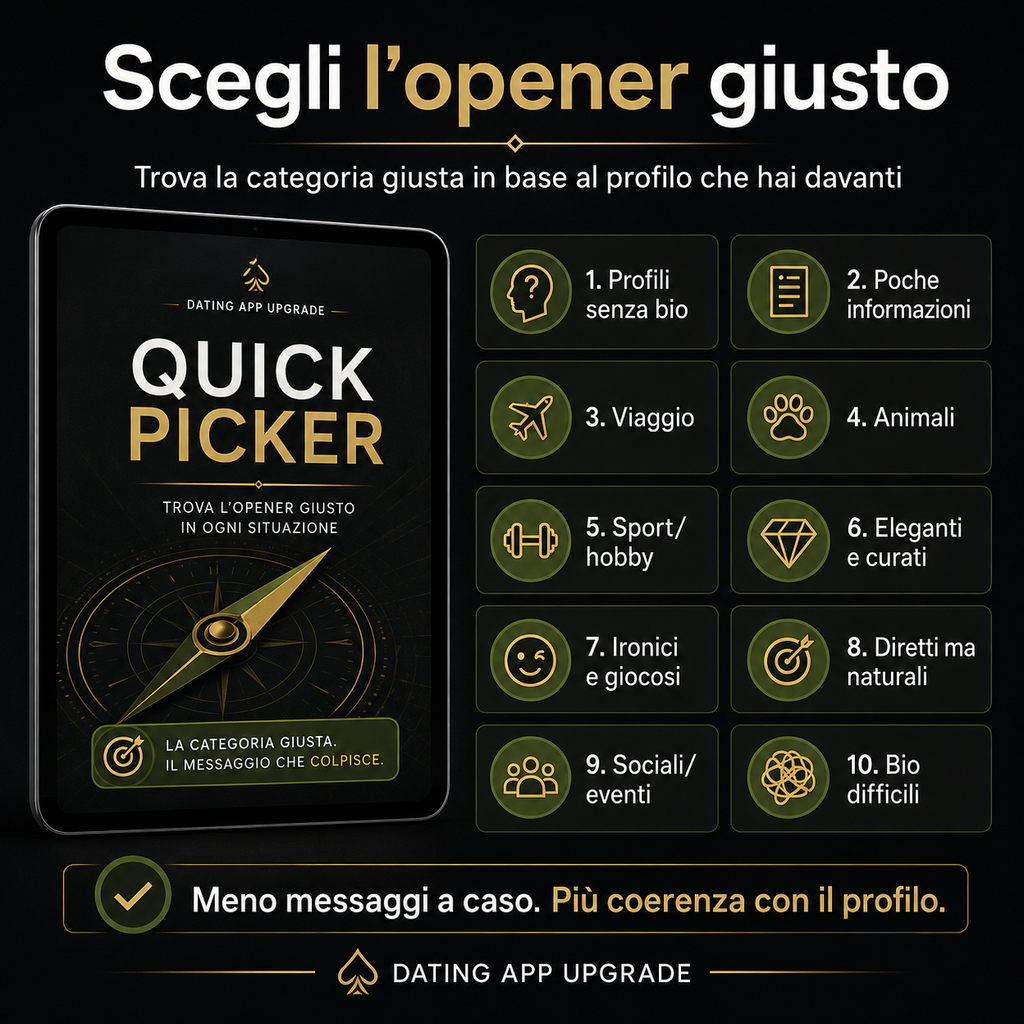 Dating App Upgrade — 100 Opener Premium Kit