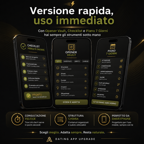 Dating App Upgrade — 100 Opener Premium Kit