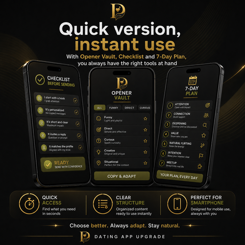 Dating App Upgrade — 100 Premium Opener Kit